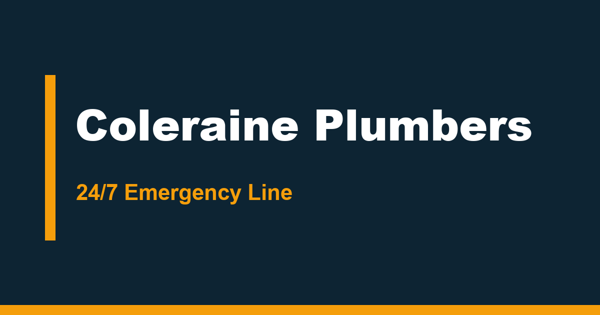 Coleraine Plumbers website